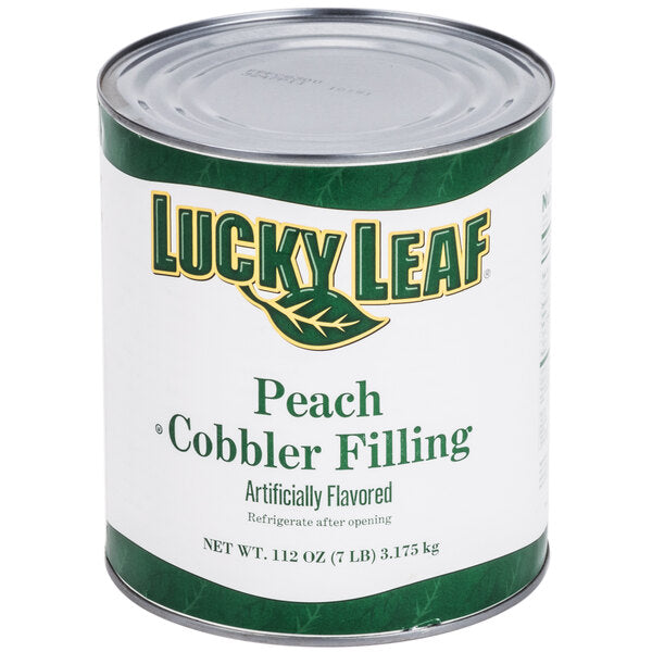 Lucky Leaf Peach Cobbler Filling #10 Can