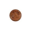 Natural Embossed Leather Shank Back Button - 24L/15mm