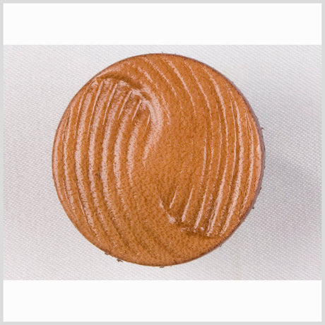 Natural Leather Button - 32L/20mm