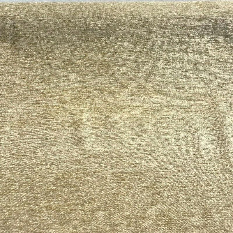Soft Chenille Cuddle Acrylic Fabric - Cafe Sand, Railroaded, 54" Width (By The Yard)