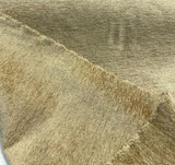 Soft Chenille Cuddle Acrylic Fabric - Cafe Sand, Railroaded, 54" Width (By The Yard)