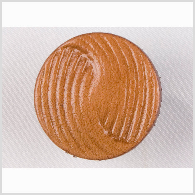 Natural Leather Button - 40L/25.5mm