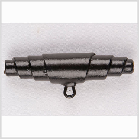 Black Wrapped Leather Toggle - 98L/63mm