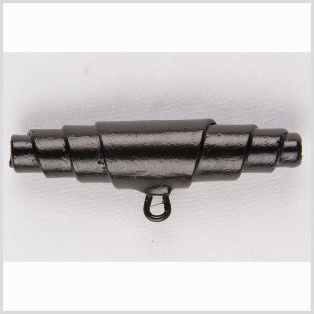 Black Wrapped Leather Toggle - 98L/63mm