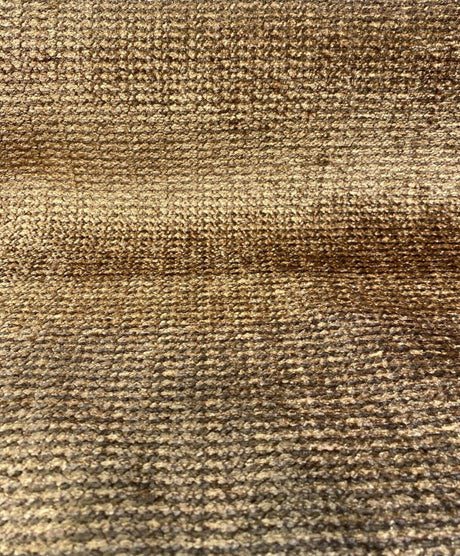 Omega Cocoa Soft Chenille Upholstery Fabric - Golden Brown, Multi Chenille Plain, 56" Width (1 Yard)