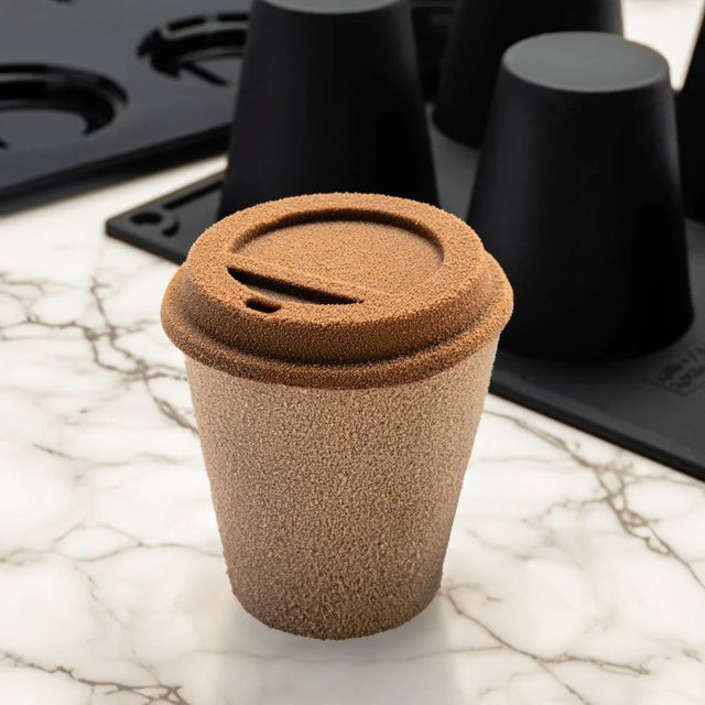 Pavoni Pavoflex PX3222 Coffee Cup Silicone Mold, 8 Cavities