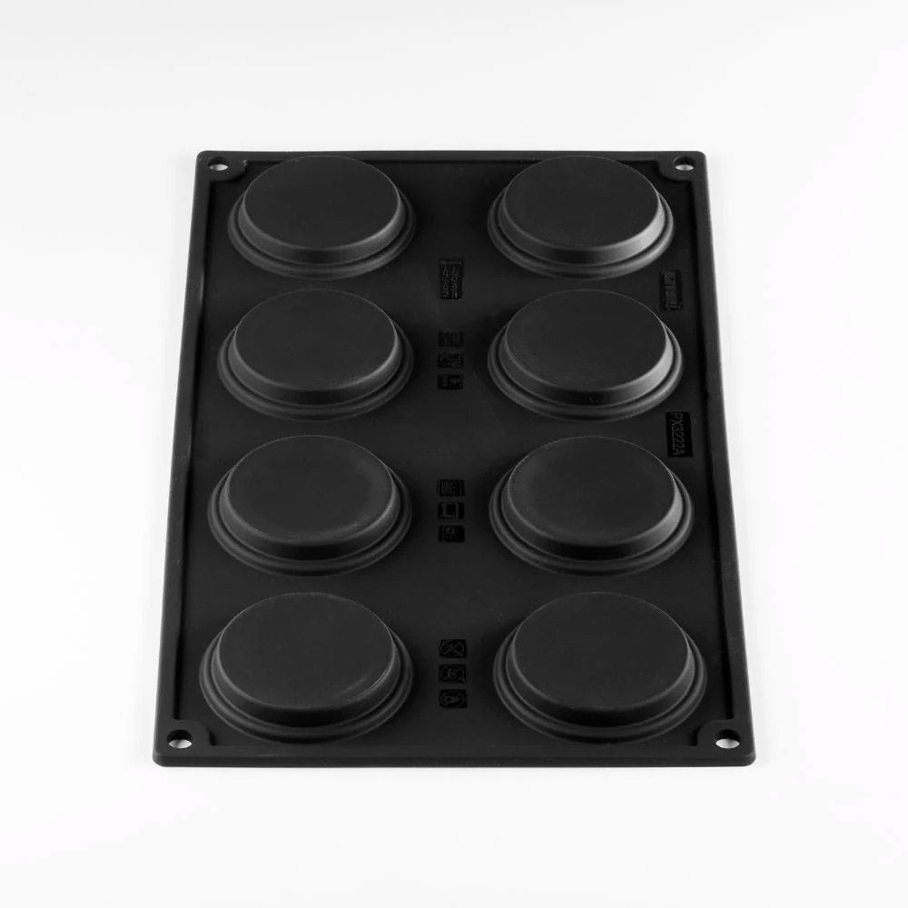 Pavoni Pavoflex PX3222 Coffee Cup Silicone Mold, 8 Cavities