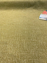 Flash Citron Green Chenille Soft Upholstery Fabric - Citron Green Textured Chenille, 58" Width (1 Yard)