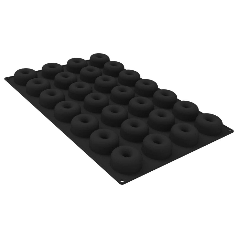Silikomart DONUTS Silicone Mold, 28 Cavities