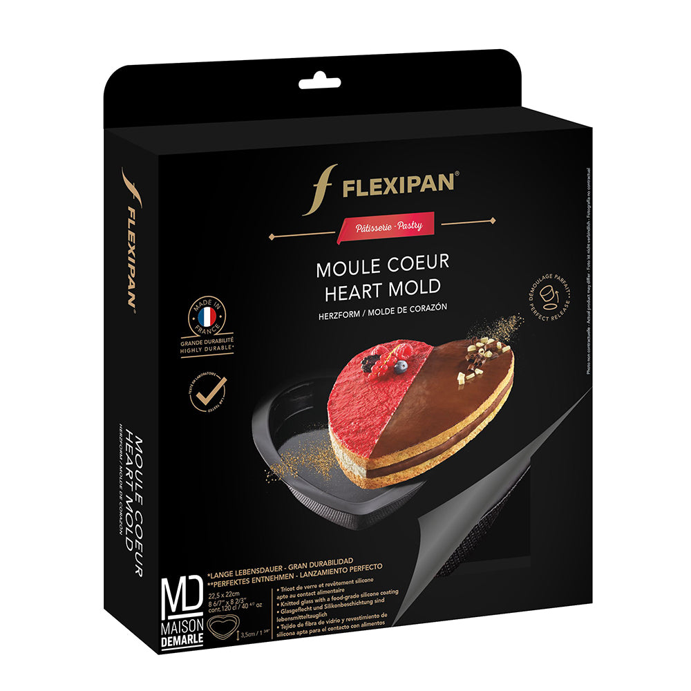 Demarle Flexipan Heart Mold, 40.6 oz.