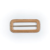 Natural Leather Buckle - 3" x 1.375"