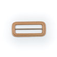 Natural Leather Buckle - 3" x 1.375"