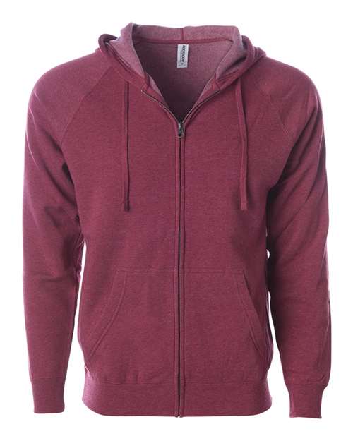 Special Blend Raglan Full-Zip Hooded Sweatshirt