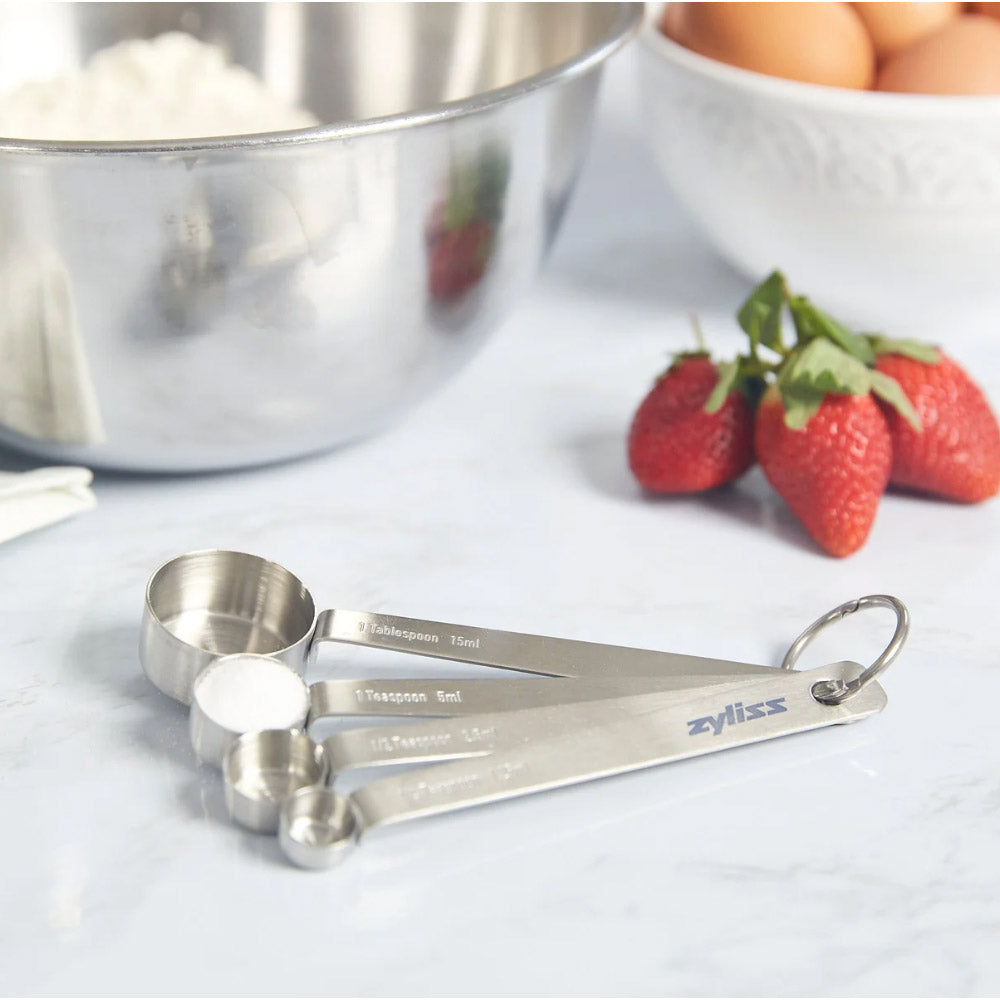 Zyliss Stainless Steel Measuring Spoons, Set of 4