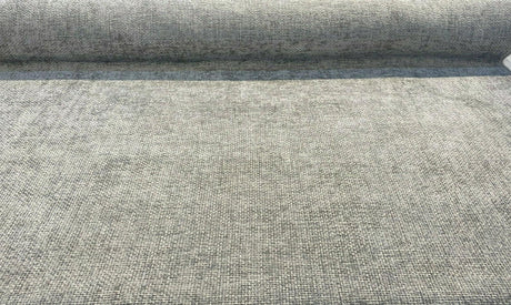 Mont Clair Earl Gray Soft Tweed Chenille Upholstery Fabric - Earl Gray, 56" Width (1 Yard)