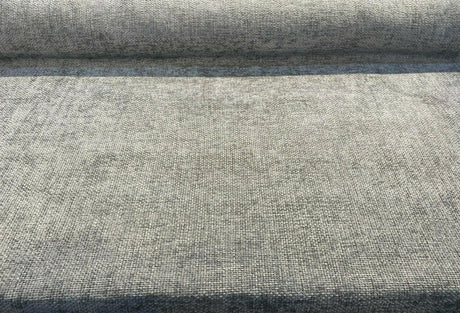 Mont Clair Earl Gray Soft Tweed Chenille Upholstery Fabric - Earl Gray, 56" Width (1 Yard)