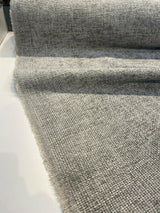 Mont Clair Earl Gray Soft Tweed Chenille Upholstery Fabric - Earl Gray, 56" Width (1 Yard)