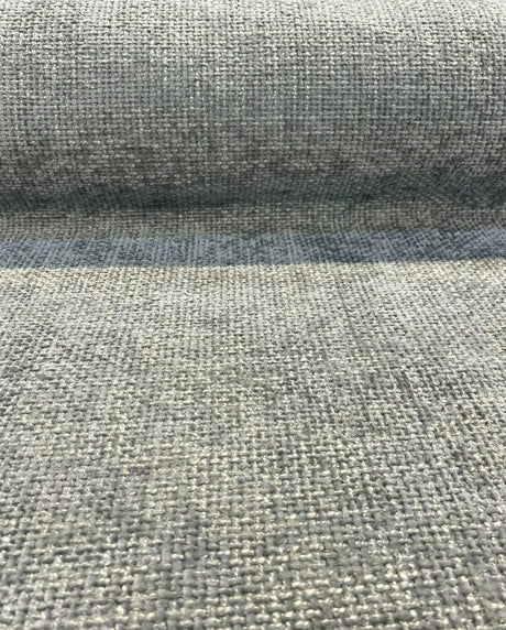 Mont Clair Earl Gray Soft Tweed Chenille Upholstery Fabric - Earl Gray, 56" Width (1 Yard)