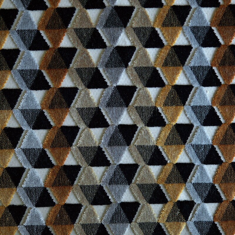 1 Yard Aiden Diamond Cut Velvet Fabric Collection