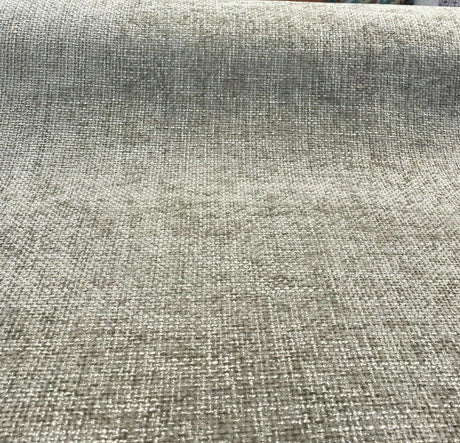 Mont Clair Chenille Upholstery Fabric - Beige Clay Taupe Tweed, 56" Width (1 Yard)