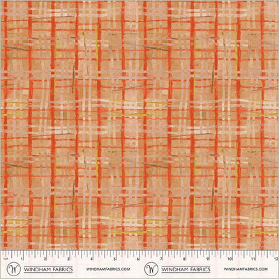 Cotton Plaid Sweet Melon Fabric 43/44"