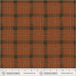 Cotton Plaid Currant Fabric by the Yard