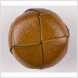 Natural Leather Button - 32L/20mm