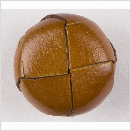 Natural Leather Button - 32L/20mm