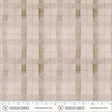 Cotton Plaid Fabric Oatmeal 43/44"