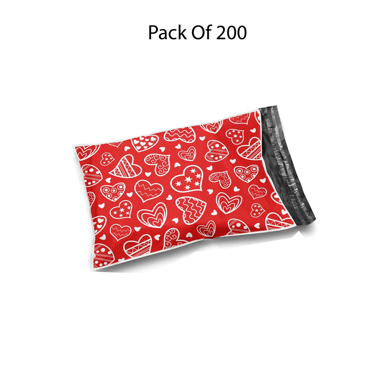 Poly Bag Mailer 10" x 13" Glossy Multi Design Envelopes | Premium Plastic Mailing & Courier Bags
