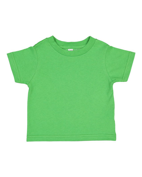 Rabbit Skins® Toddler Cotton Crewneck Short Sleeve Jersey T-Shirt -3301T