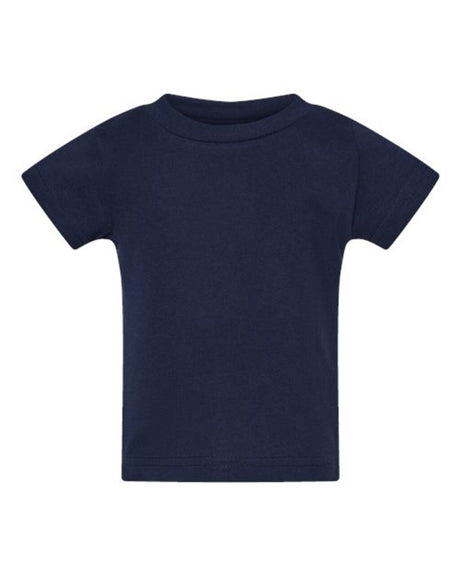 RADYAN® Infant Crew Short Sleeve Cotton Jersey Tee