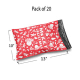 Design Poly Mailer Envelopes - 10 x 13 Glossy (Multi Pack & Design)