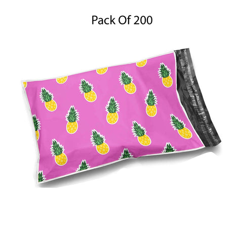 Poly Bag Mailer 10" x 13" Glossy Multi Design Envelopes | Premium Plastic Mailing & Courier Bags