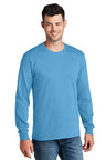 Port & Company® Crewneck Long Sleeve Core Cotton Tee