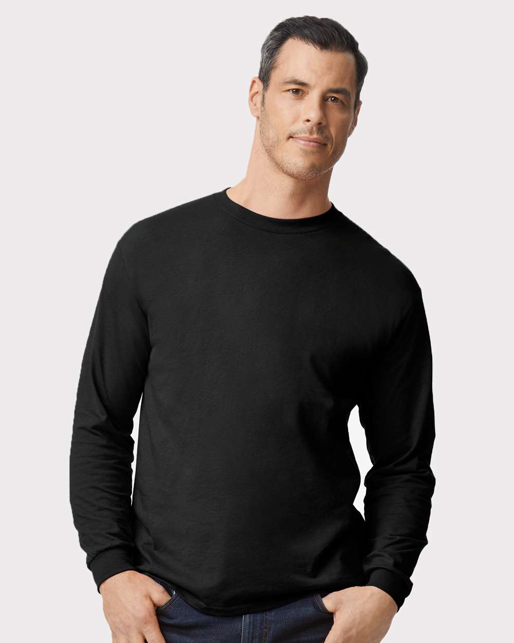 Gildan® DryBlend Crewneck Long Sleeve T-shirt