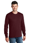 Port & Company® Crewneck Long Sleeve Core Cotton Tee