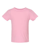 RADYAN® Infant Crew Short Sleeve Cotton Jersey Tee