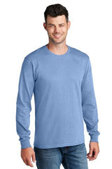 Port & Company® Crewneck Long Sleeve Core Cotton Tee