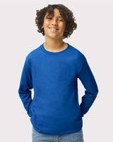 Gildan® Heavy Cotton Youth Crew-Neck Long Sleeve T-Shirt