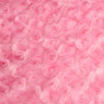 1 Yard Rosebud Minky Fabric 100% Polyester Plush Textured Soft Material for Blankets 60 Inch Width