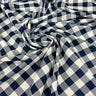 1 Yard 100% Polyester Checkered Gingham Fabric 60 Inch Width for Sewing Projects