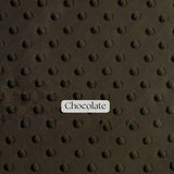 1 Yard Ultra Soft Minky Dot Fleece Plush Fabric 100 Percent Polyester for Crafts 60 Inch Width