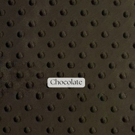 1 Yard Ultra Soft Minky Dot Fleece Plush Fabric 100 Percent Polyester for Crafts 60 Inch Width