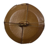 Natural Leather Shank Back Button - 54L/34mm