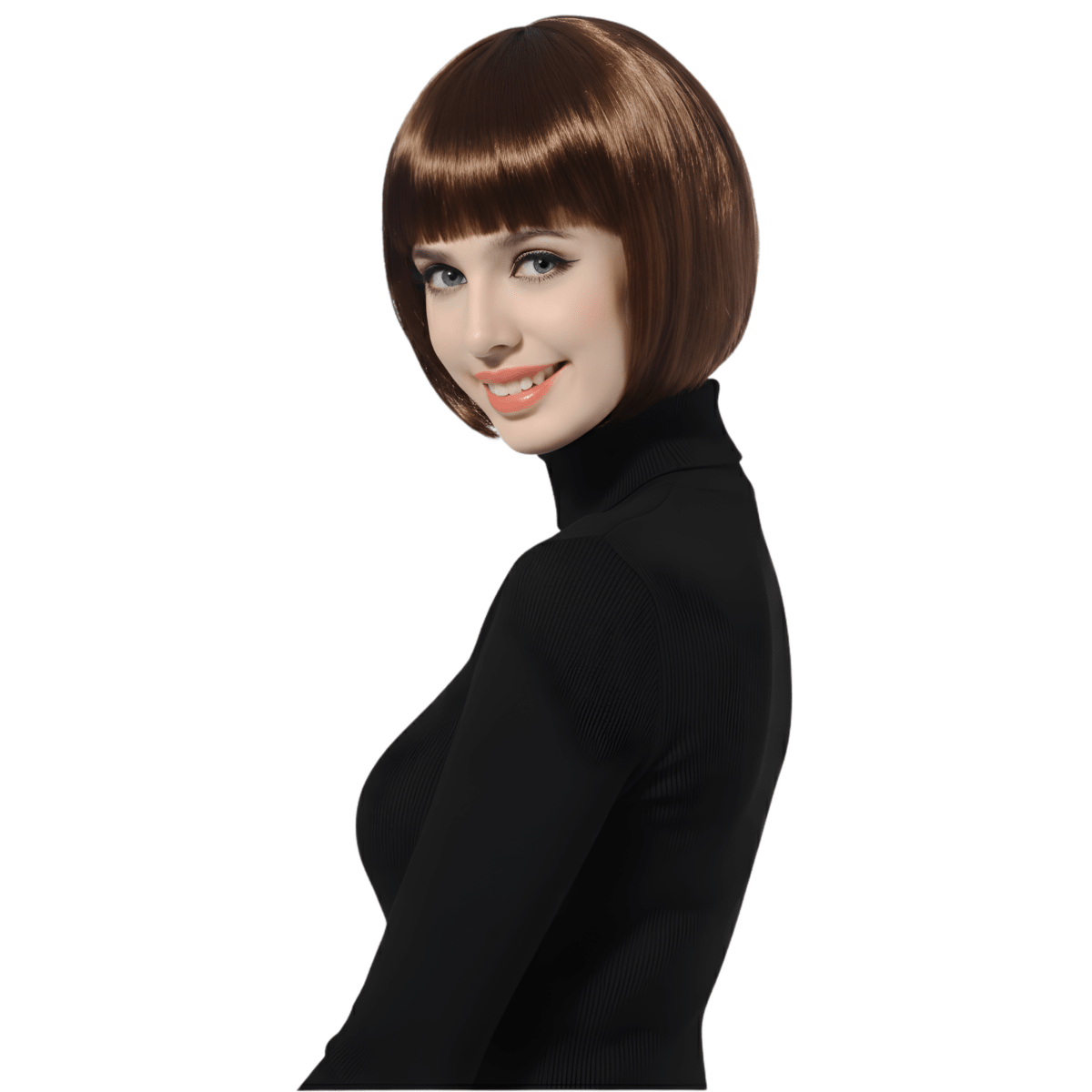 Bob Costume Wig with Bangs