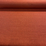 Sampson Chenille Performance Polypropylene Fabric - Sangria Rust Red, Solid Upholstery, 58" Width (1 Yard)