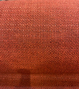 Sampson Chenille Performance Polypropylene Fabric - Sangria Rust Red, Solid Upholstery, 58" Width (1 Yard)