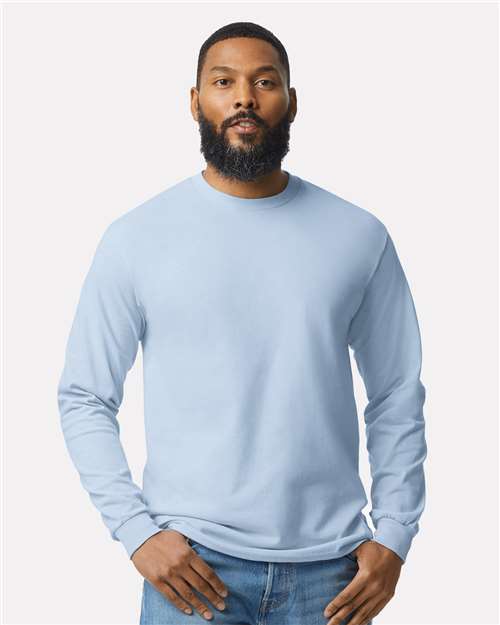 Gildan® Heavy Cotton Crewneck Long Sleeve T-Shirt