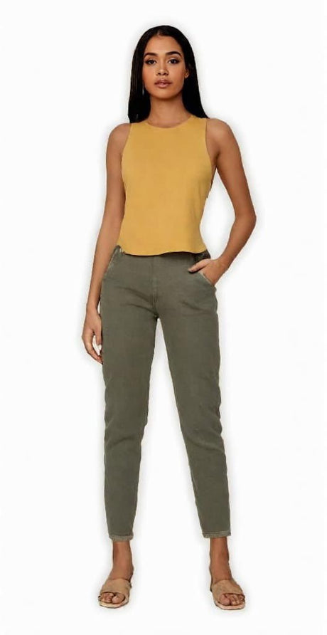 BELLA + CANVAS® Women's Racerback Crop Tank - 6682
